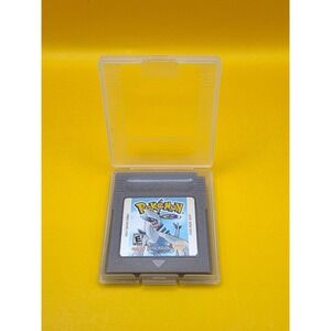 Pokémon Silver Version (Nintendo Game Boy Color - GBC) TESTED & SAVES